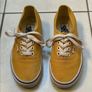 Vans Classic Yellow Canvas Shoes